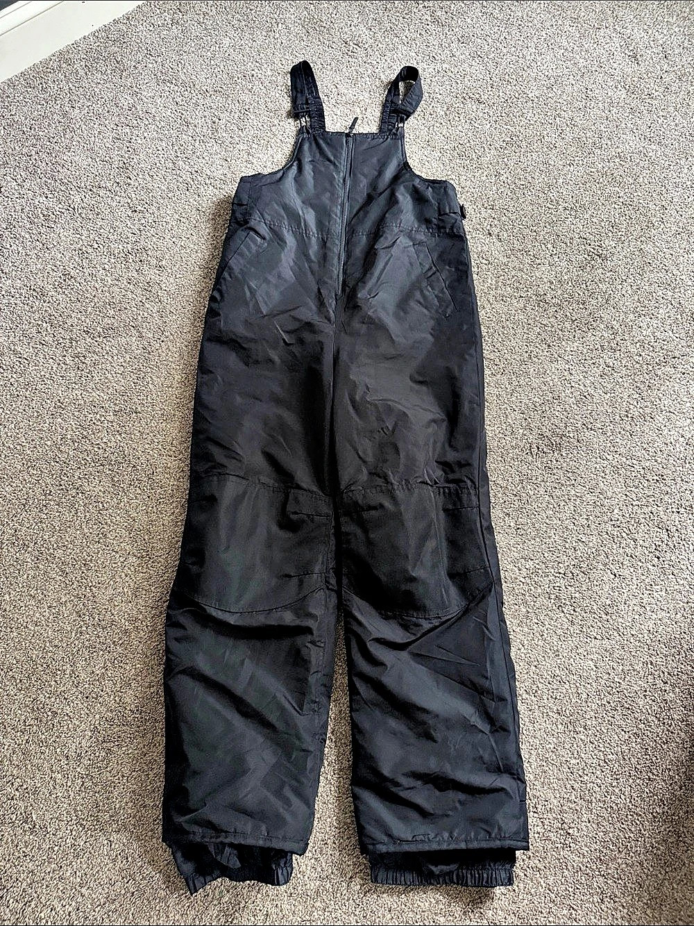 Cherokee Snow Bib Overalls Black Size Youth XL (14/16) EUC